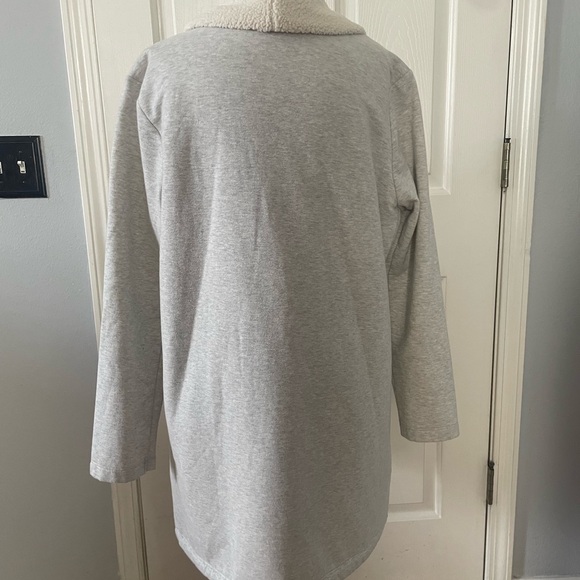 Women Eddie Bauer Snow Lodge Faux Shearling Lined Wrap Jacket Size L - Picture 5 of 6